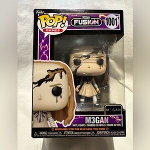 Funko Pop! Games Fusion M3GAN Vinyl Figure -box has some dents look at pictures.
